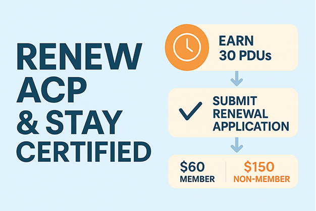 Illustration of ACP renewal journey